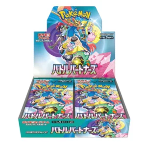 Pokémon TCG, Battle Partners, Booster Box JP, 30 packs, sealed packs, rare Pokémon cards, competitive gameplay, collector box
