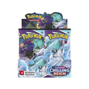 Chillingreign_18 Pokémon TCG, Chilling Reign, Booster Box JP, 36 packs, Ice-type VSTAR, Trainer Gallery cards, rare Pokémon, collector box