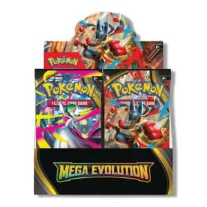 Pokémon TCG, Mega Evolution, booster box, Mega Charizard X ex, Mega Venusaur ex, Mega Blastoise ex, sealed Pokémon cards, Mega EX, Mega Attack Rare, collector booster box