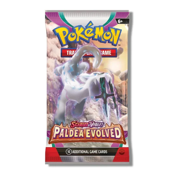 Pokémon TCG, Paldea Evolved, Booster Box, 36 packs, sealed Japanese packs, rare Pokémon cards, collector box, competitive gameplay