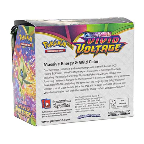 Pokémon TCG: Vivid Voltage Booster Box (36 Packs)