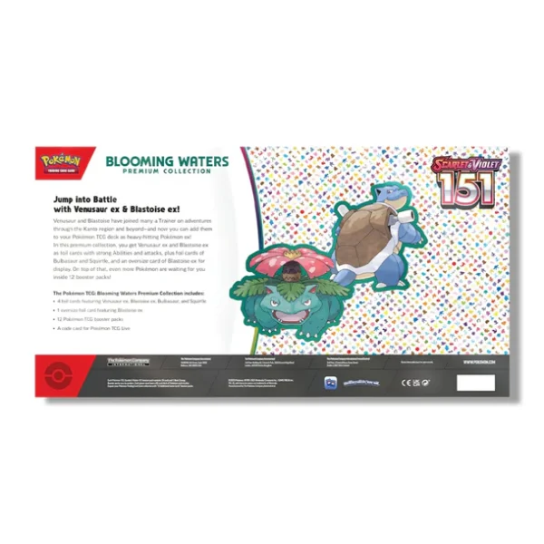 Pokémon TCG: Scarlet & Violet 151 – Blooming Waters Premium Collection