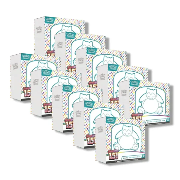 Pokémon TCG: Scarlet & Violet 151 – 10x Elite Trainer Box [Sealed Case]