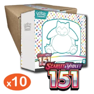 Pokemon TCG, Scarlet & Violet, 151 Expansion, Elite Trainer Box, 10 Boxes, Sealed Case, Rare Pokémon, Ultra-Rare Pokémon, Trading Card Game, Pokemon Center TCG Pokemon TCG, Scarlet & Violet, 151 Expansion, Elite Trainer Box, 10 Boxes, Sealed Case, Rare Pokémon, Ultra-Rare Pokémon, Trading Card Game, Pokemon Center TCG