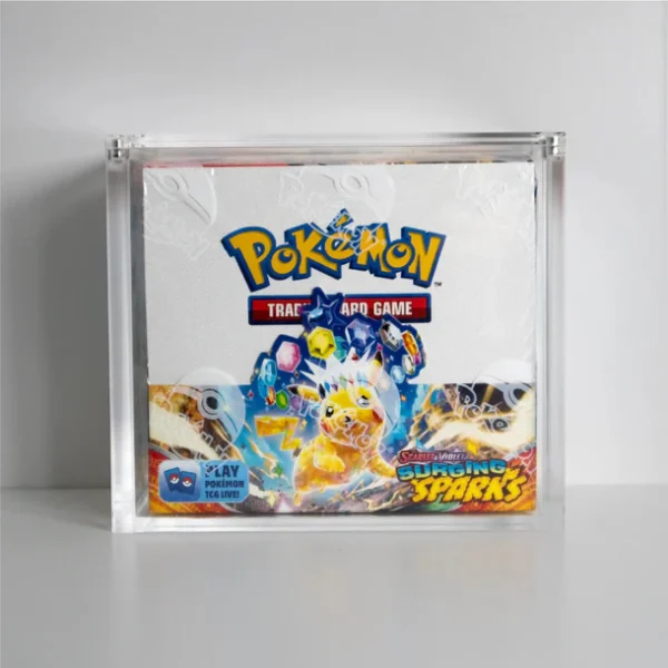 AcrylicCaseEN_3 Acrylic Protective Display Case for English Pokémon Booster Box