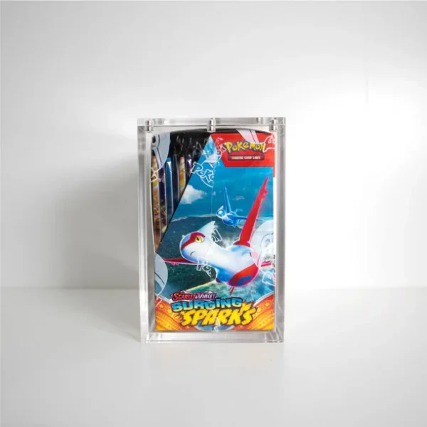 AcrylicCaseEN_6 Acrylic Protective Display Case for English Pokémon Booster Box