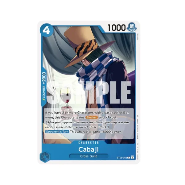 One Piece Card Game: ST-25 – BLUE Buggy Starter Deck [JP]