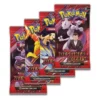 Pokémon TCG, Destined Rivals 3‑Pack Blister, Scarlet & Violet Expansion, Booster Packs, Promo Card Kangaskhan, Promo Card Zebstrika, Pokémon TCG Live Code, Collectible TCG Product, SV10 Set, Pokémon Cards Expansion