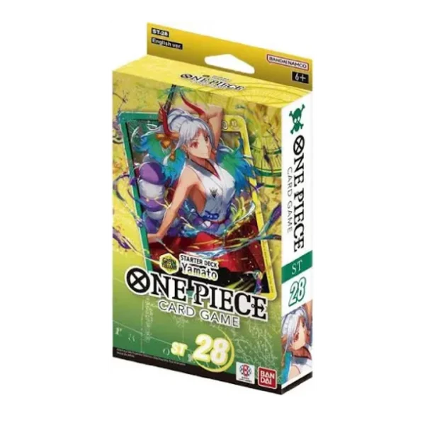 One Piece Card Game, ST-28 Green/Yellow Yamato, One Piece Starter Deck, Japanese TCG Cards, Bandai One Piece Cards, Anime Trading Cards, One Piece Collectibles, TCG Decks, Pokemon Center TCG, Leader Cards One Piece Card Game, ST-28 Green/Yellow Yamato, One Piece Starter Deck, Japanese TCG Cards, Bandai One Piece Cards, Anime Trading Cards, One Piece Collectibles, TCG Decks, Pokemon Center TCG, Leader Cards