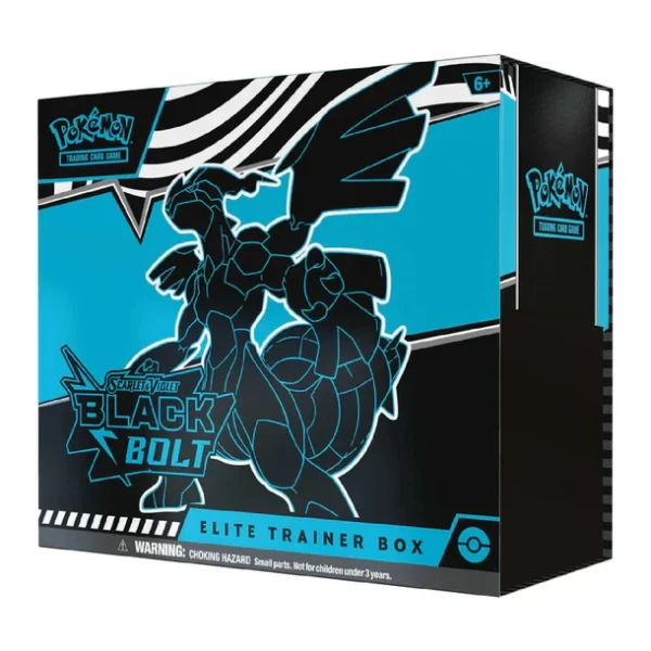 Black Bolt Elite Trainer Box – Pokémon TCG [Pokemon Center TCG]