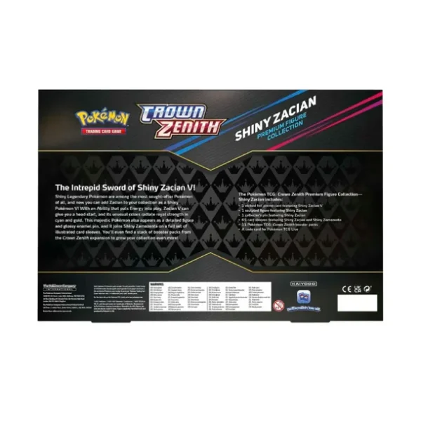 Pokémon TCG: Crown Zenith – Premium Figure Collection (Shiny Zacian)