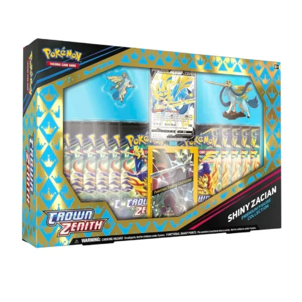 Pokemon TCG: Crown Zenith Premium Figure Collection (Shiny Zacian)