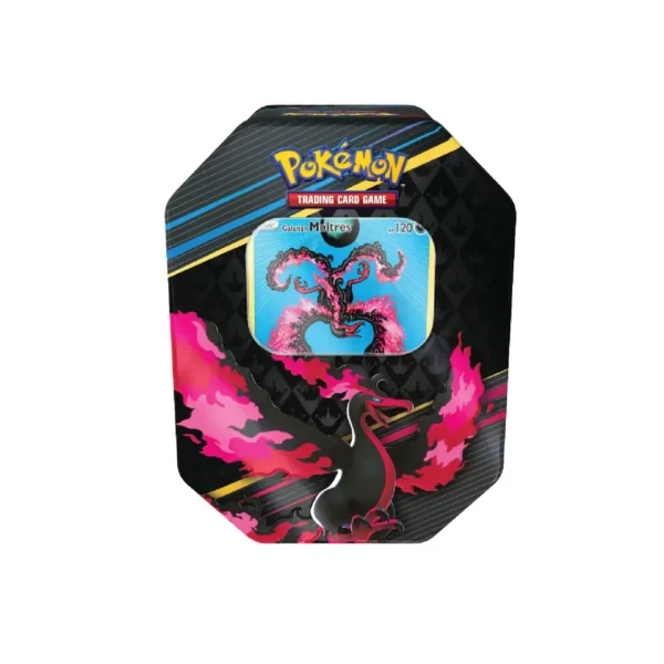 Pokemon TCG, Crown Zenith, Galarian Tins, Collector Tin, Booster Packs, Promo Pokémon Card, Galarian Articuno, Galarian Zapdos, Galarian Moltres, Trading Card Game, Pokemon Center TCG Pokemon TCG, Crown Zenith, Galarian Tins, Collector Tin, Booster Packs, Promo Pokémon Card, Galarian Articuno, Galarian Zapdos, Galarian Moltres, Trading Card Game, Pokemon Center TCG