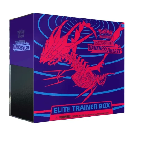 Pokemon TCG, Darkness Ablaze, Elite Trainer Box, 8 Booster Packs, Promo Pokémon Card, Collector Card Sleeves, Energy Cards, Dice and Coin, Collector Box, Rare Pokémon, Ultra-Rare Pokémon, Trading Card Game, Pokemon Center TCG (1) Pokemon TCG, Darkness Ablaze, Elite Trainer Box, 8 Booster Packs, Promo Pokémon Card, Collector Card Sleeves, Energy Cards, Dice and Coin, Collector Box, Rare Pokémon, Ultra-Rare Pokémon, Trading Card Game, Pokemon Center TCG