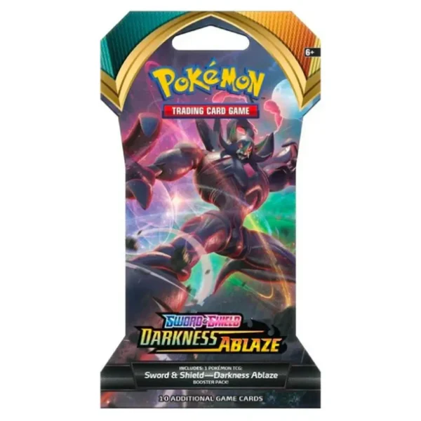 DarknessAblaze_16 Pokemon Center TCG Darkness Ablaze Sleeved Booster Pack