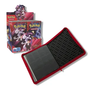 Destined Rivals Booster Box + Charizard 12-Pocket Binder Pokémon TCG sealed bundle Pokemon Destined Rivals bundle promo cards, booster packs, and Charizard binder Destined Rivals Booster Box + Charizard 12-Pocket Binder Pokémon TCG sealed bundle Pokemon Destined Rivals bundle promo cards, booster packs, and Charizard binder