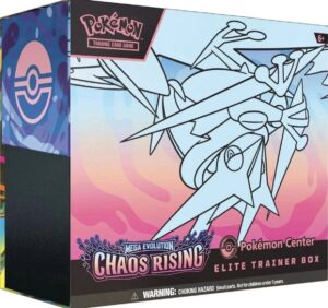 Chaos Rising Pokemon Center ETB Sealed Box Chaos Rising Pokemon Center ETB Sealed Box
