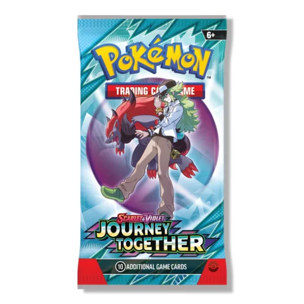 Pokemon TCG: Journey Together – Booster Box + Pokéball 9-Pocket Binder Bundle
