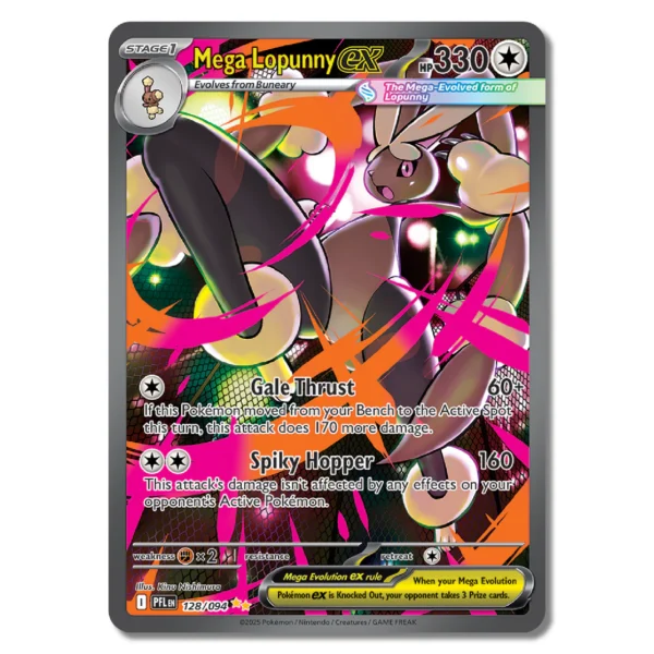 Mega Lopunny ex #128 – Phantasmal Flames