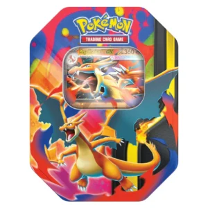 Pokemon TCG, Charizard Tin, Mega Charizard Y ex, Pokemon Booster Packs, Promo Card, Pokemon Collectibles, Trading Card Game, Pokemon Center TCG