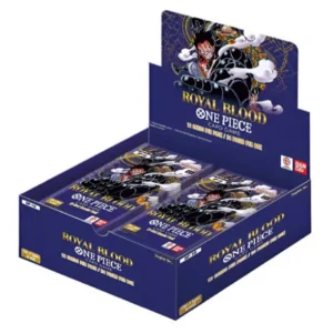 OnePieceCardGamebooster_15 One Piece Card Game, OP-10 Royal Bloodline, One Piece Booster Box, Japanese TCG Cards, Bandai One Piece Cards, Anime Trading Cards, One Piece Collectibles, TCG Booster Packs, Pokemon Center TCG, Legendary Pirates