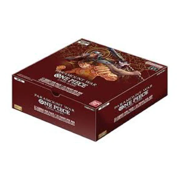 One Piece Card Game, OP-02 Booster Box, Paramount War, Japanese TCG Cards, Bandai One Piece Cards, Booster Packs, Rare One Piece Cards, Alternate Art Cards, Pokemon Center TCG, One Piece Collectibles