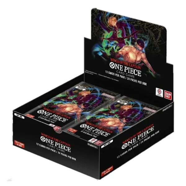 One Piece Card Game, OP-06 Booster Box, Wings of the Captain Booster Box, Japanese TCG Cards, Bandai One Piece Cards, Booster Packs, Alternate Art Cards, Rare One Piece Cards, Collector TCG Cards, Pokemon Center TCG, One Piece Collectibles
