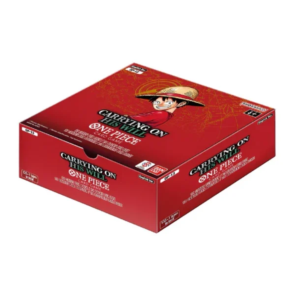 One Piece Card Game, OP-13 Carrying On His Will, One Piece Booster Box, Japanese TCG Cards, Bandai One Piece Cards, Anime Trading Cards, One Piece Collectibles, TCG Booster Packs, Pokemon Center TCG, Legendary Pirates