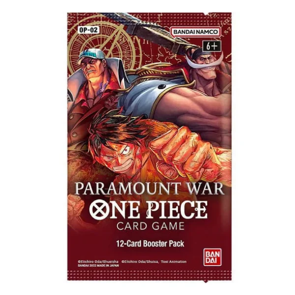 One Piece Card Game: OP-02 – Paramount War Booster Box [JP]