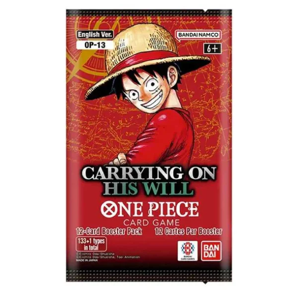 One Piece Card Game: OP-13 – Carrying On His Will Booster Box [JP]