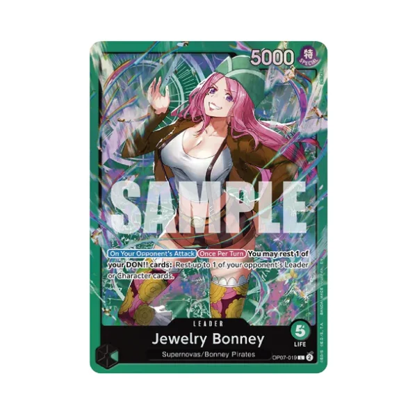 One Piece Card Game: ST-24 – GREEN Jewelry Bonney Starter Deck [JP]