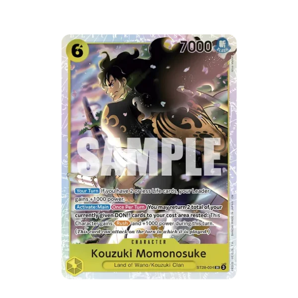 One Piece Card Game: ST-28 – Green/Yellow Yamato Starter Deck [JP]