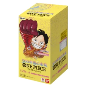 Onepiececardgameop-07_4 (1) One Piece Card Game, OP-07, 500 Years Into The Future, Japanese booster box, One Piece TCG expansion, collectible cards, Egghead arc cards, Pokemoncenter TCG