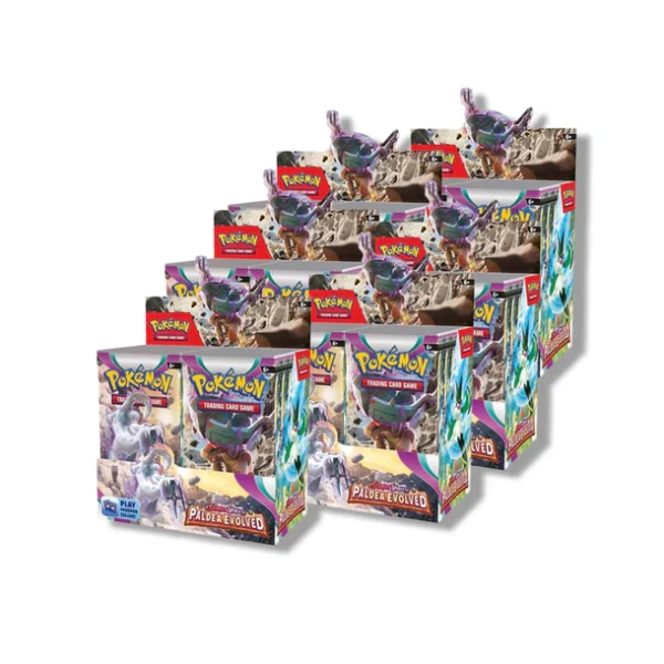 Pokemon TCG: Paldea Evolved – 6x Booster Box [Sealed Case]