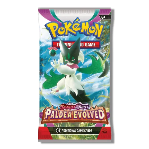 Pokemon Paldea Evolved booster box Scarlet and Violet expansion sealed product Pokemon Paldea Evolved booster box Scarlet and Violet expansion sealed product