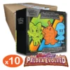Pokemon TCG, Paldea Evolved, Elite Trainer Box, 10 Boxes, Sealed Case, Rare Pokémon, Ultra-Rare Pokémon, Tera Pokémon, Trading Card Game, Pokemon Center TCG