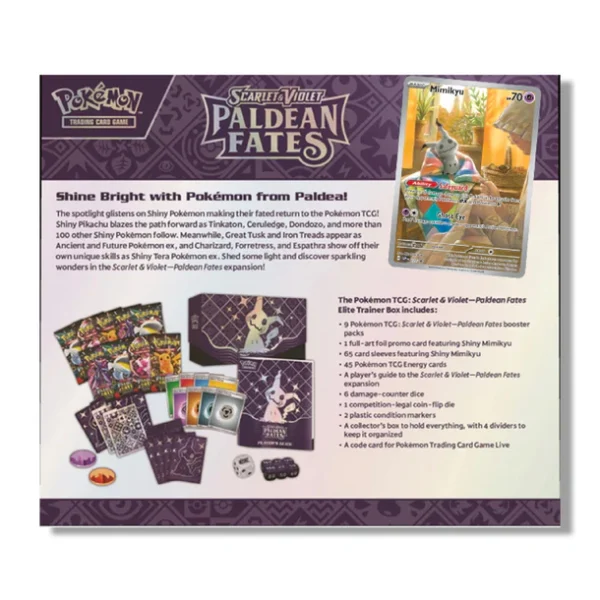 Pokémon TCG: Paldean Fates – 10x Elite Trainer Box [Sealed Case]