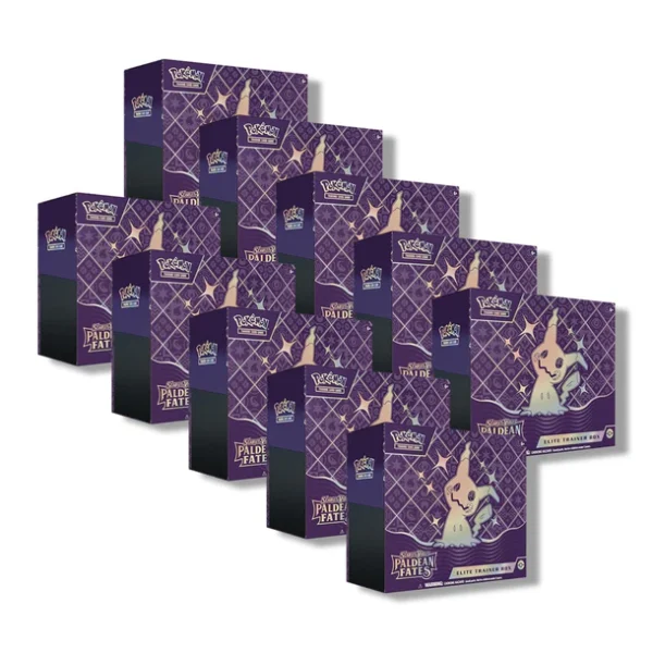 Pokémon TCG: Paldean Fates – 10x Elite Trainer Box [Sealed Case]