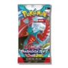 Pokémon Center TCG, Paradox Rift Booster Pack, Scarlet & Violet Paradox Rift, Pokémon TCG Live Code, Sealed Booster Pack, Collectible Cards, Energy Card, Trainer Cards.