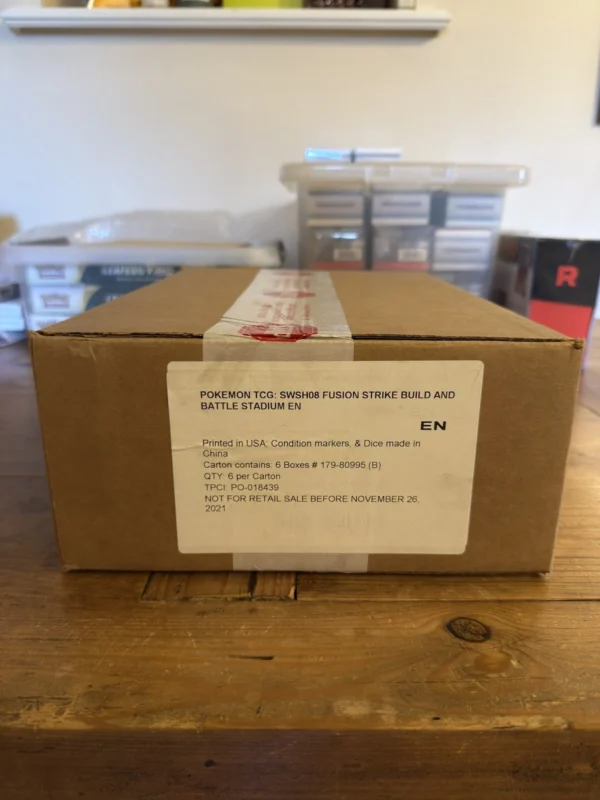 Pokémon Fusion Strike Build and Battle Stadium | Sealed Case | 6 Stadiums klrobi-32