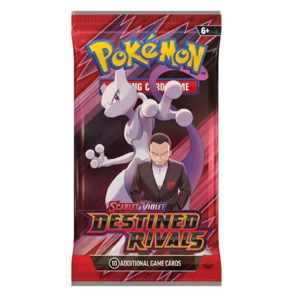 Pokémon TCG: Destined Rivals – 3‑Pack Blister