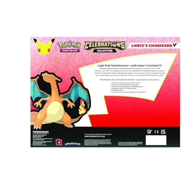 PokemonTCGCelebrations_17 Pokémon TCG: Celebrations Collection Box – Lance's Charizard V