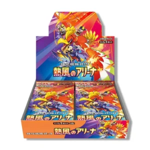 Pokemon TCG, Japanese Pokemon Cards, Heat Wave Arena, Booster Box JP, Pokemon Booster Packs, Rare Pokemon Cards, Japanese Booster Box, Trading Card Game, Pokemon Collectibles, Sealed Pokemon Product, Premium Pokemon Cards, Authentic Pokemon Cards