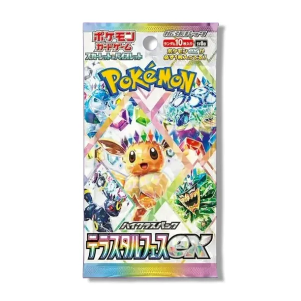 Pokemon TCG, Japanese Pokemon Cards, Terastal Festival, Booster Box JP, Pokemon Booster Packs, Rare Pokemon Cards, Japanese Booster Box, Trading Card Game, Pokemon Collectibles, Sealed Pokemon Product, Premium Pokemon Cards, Authentic Pokemon Cards