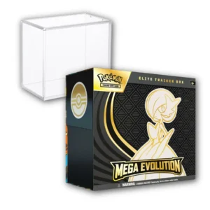 Pokemon Mega Evolution Gardevoir ETB bundle sealed product display