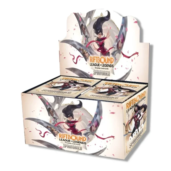 Riftbound League of Legends Spiritforged, Spiritforged Booster Box 24 Packs, Riftbound TCG Spiritforged, League of Legends Spiritforged Cards
