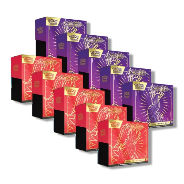 Pokémon TCG: Scarlet & Violet Base Set – 10x Elite Trainer Box [Sealed Case]