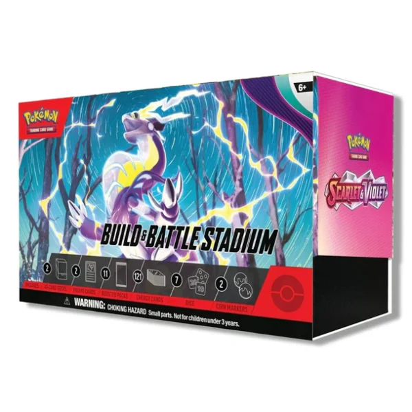 SVBaseSetBuildandBattleStadium Pokemon TCG: Scarlet & Violet – Base Set Build & Battle Stadium