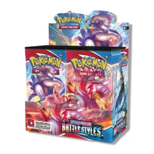 Pokemon TCG, Battle Styles, Booster Box, 36 Packs, Single Strike, Rapid Strike, Rare Pokémon, Ultra-Rare Pokémon, Trading Card Game, Pokemon Center TCG Pokemon TCG, Battle Styles, Booster Box, 36 Packs, Single Strike, Rapid Strike, Rare Pokémon, Ultra-Rare Pokémon, Trading Card Game, Pokemon Center TCG