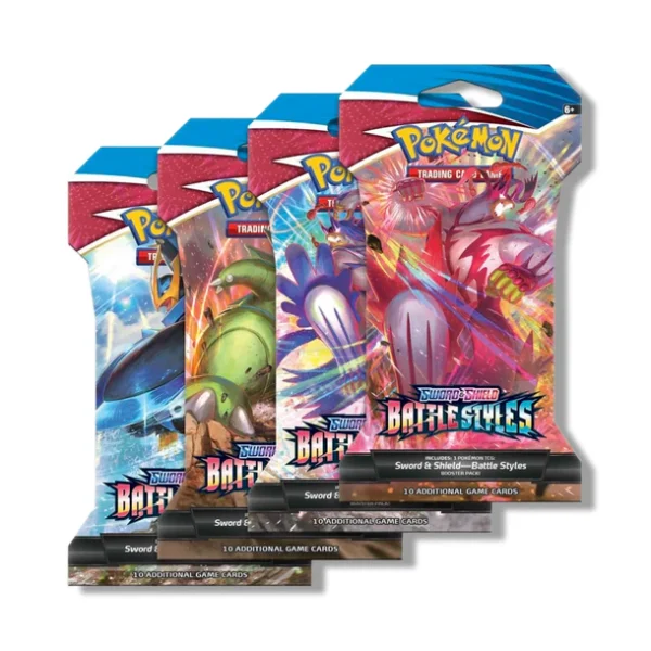Pokemon Center TCG Battle Styles Sleeved Booster Pack Pokemon Center TCG Battle Styles Sleeved Booster Pack